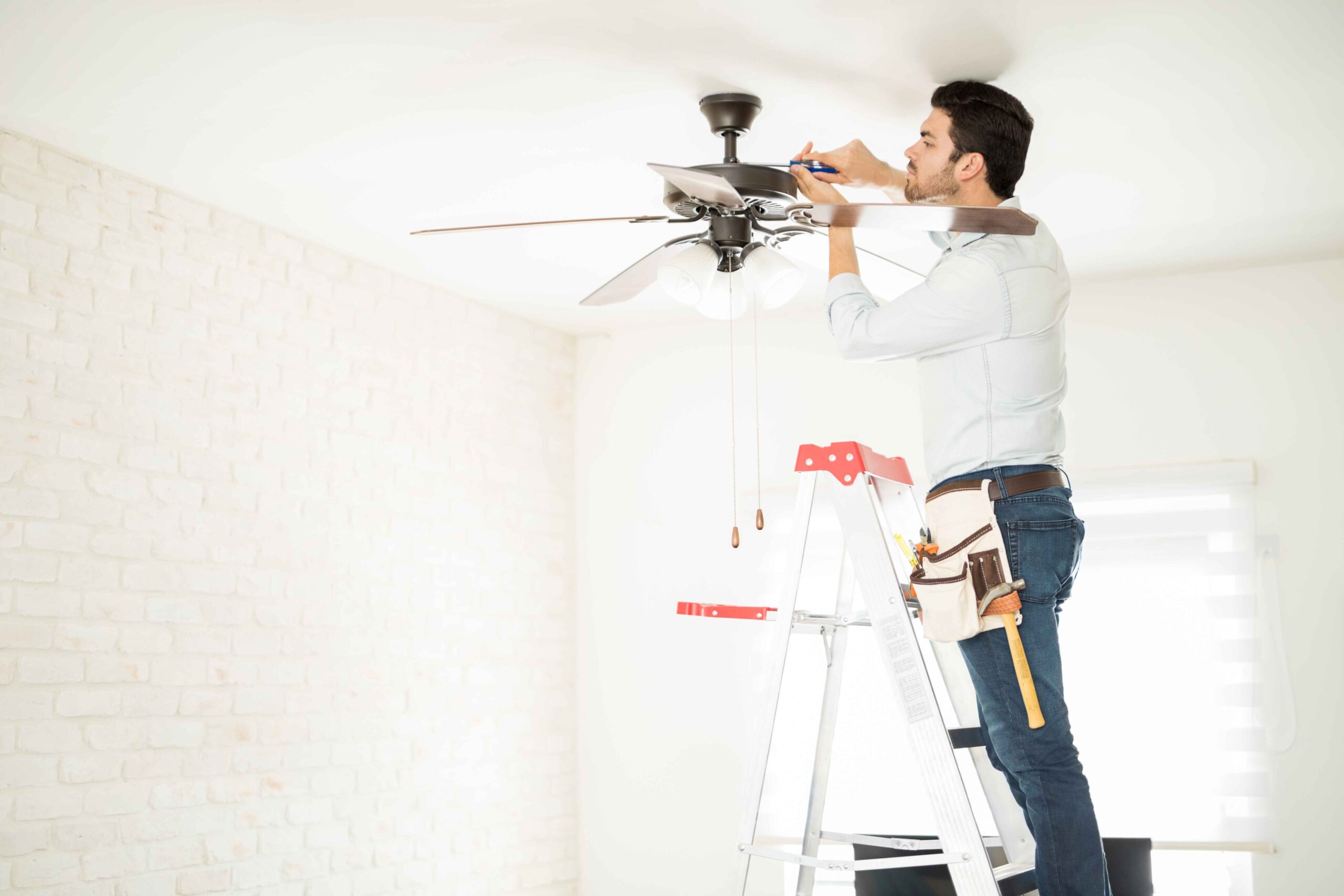 How to Keep Your Ceiling Fan from Getting Grimy (And Spreading Dust)